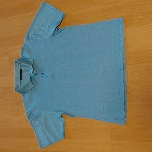 SOLD Bugatchi blue polo